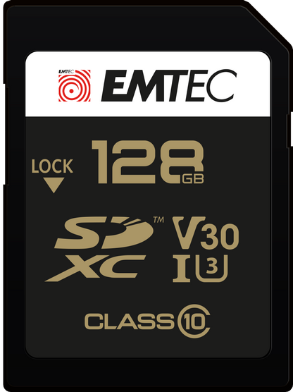 SDXC memorijska kartica Emtec SpeedIn Pro, 128Gb, Klasa 10 / UHS-1 U3 ECMSD128GXC10SP