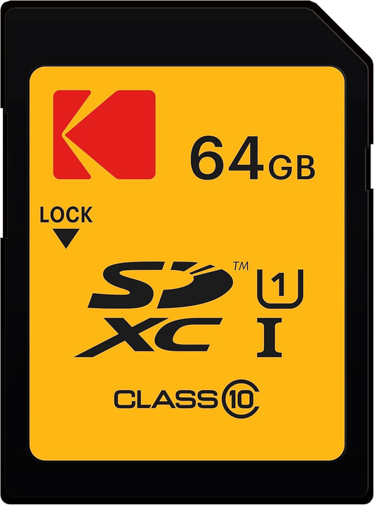 Kodak SDXC memorijska kartica, 64Gb, Klasa 10 / UHS-1 U1 EKMSD64GXC10K