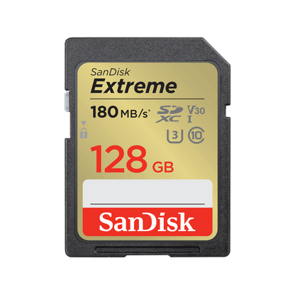 SDXC memorijska kartica SanDisk Extreme, 128Gb, Klasa 10 / UHS-1 U3 SDSDXVA-128G-GNCIN