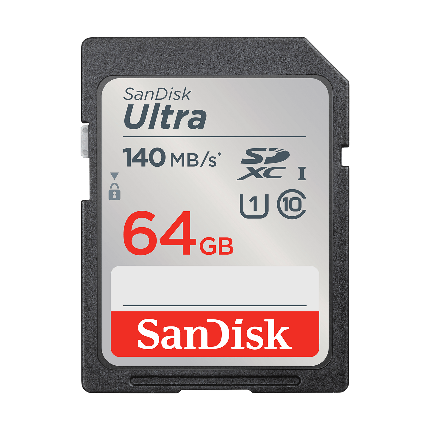 Memorijska kartica SDXC SanDisk Ultra, 64Gb, Klasa 10 / UHS-1 U1 SDSDUNB-064G-GN6IN
