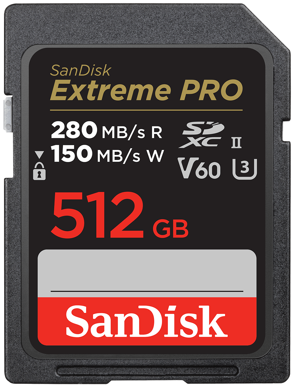 SDXC memorijska kartica SanDisk Extreme Pro, 512Gb, Klasa 10 / UHS-2 U3 SDSDXEP-512G-GN4IN