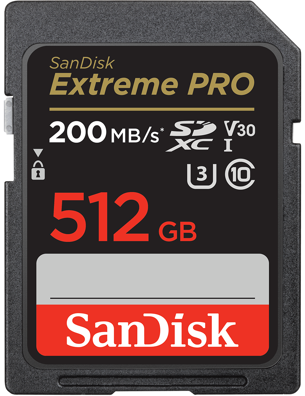 SDXC memorijska kartica SanDisk Extreme Pro, 512Gb, Klasa 10 / UHS-1 U3 SDSDXXD-512G-GN4IN