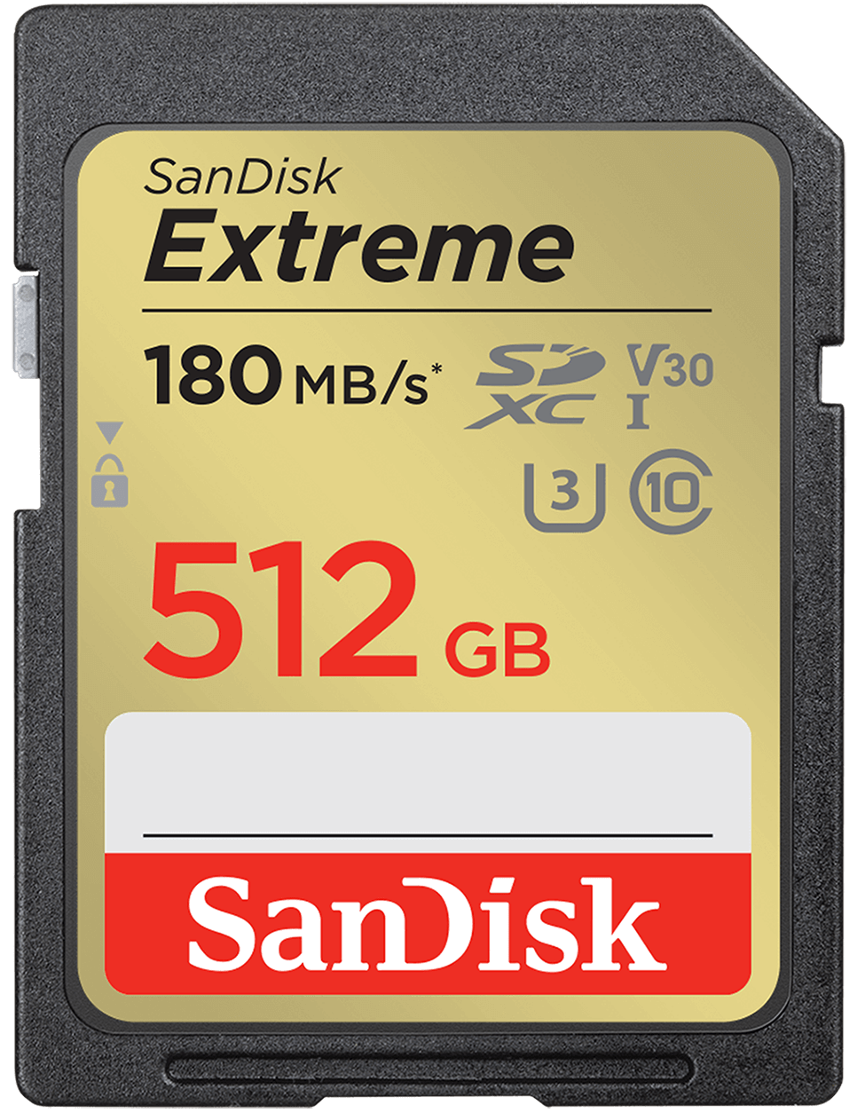 SDXC memorijska kartica SanDisk Extreme, 512Gb, Klasa 10 / UHS-1 U3 SDSDXVV-512G-GNCIN
