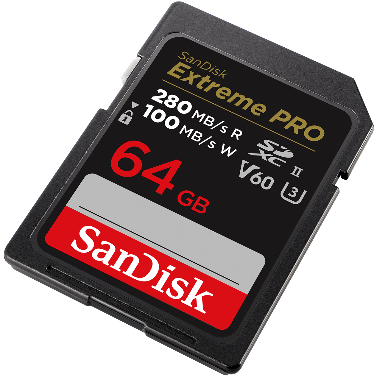 SDXC memorijska kartica SanDisk Extreme Pro, 64Gb, Klasa 10 / UHS-2 U3 SDSDXEP-064G-GN4IN