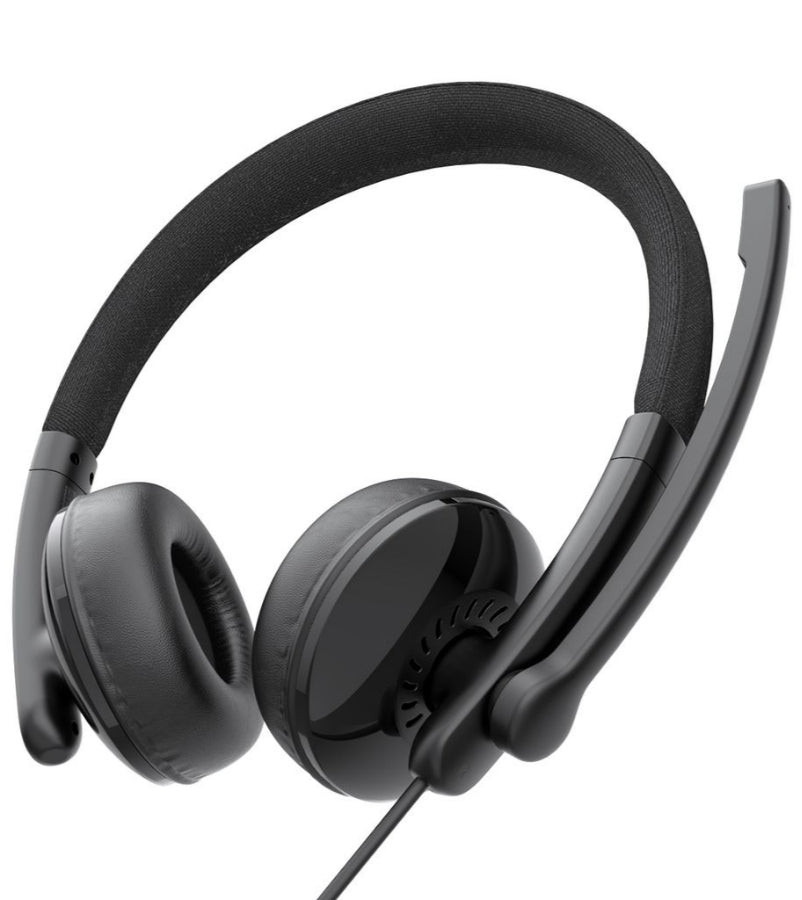 Slušalice Call Center USB-C / USB-A EMEET GeniusCall HS50, Crna