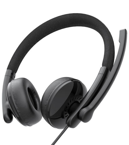 Slušalice Call Center USB-C / USB-A EMEET GeniusCall HS50, Crna