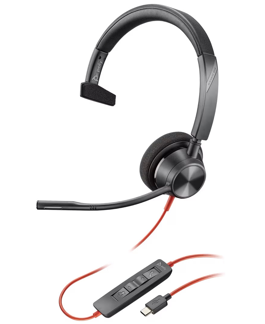 Slušalice Call Center USB-C HP Poly Blackwire C3310, Crna 8X215AA