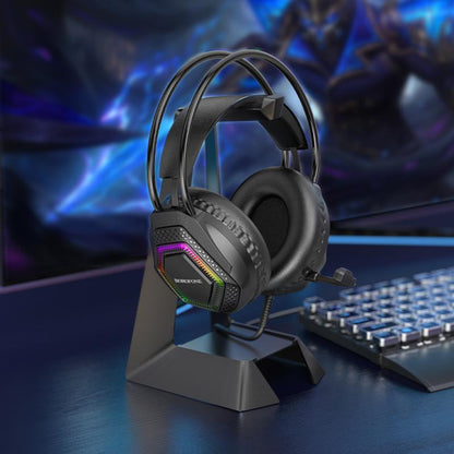 Gejming slušalice 3.5mm Borofone BO105 Thunder, RGB, 2m, Crne