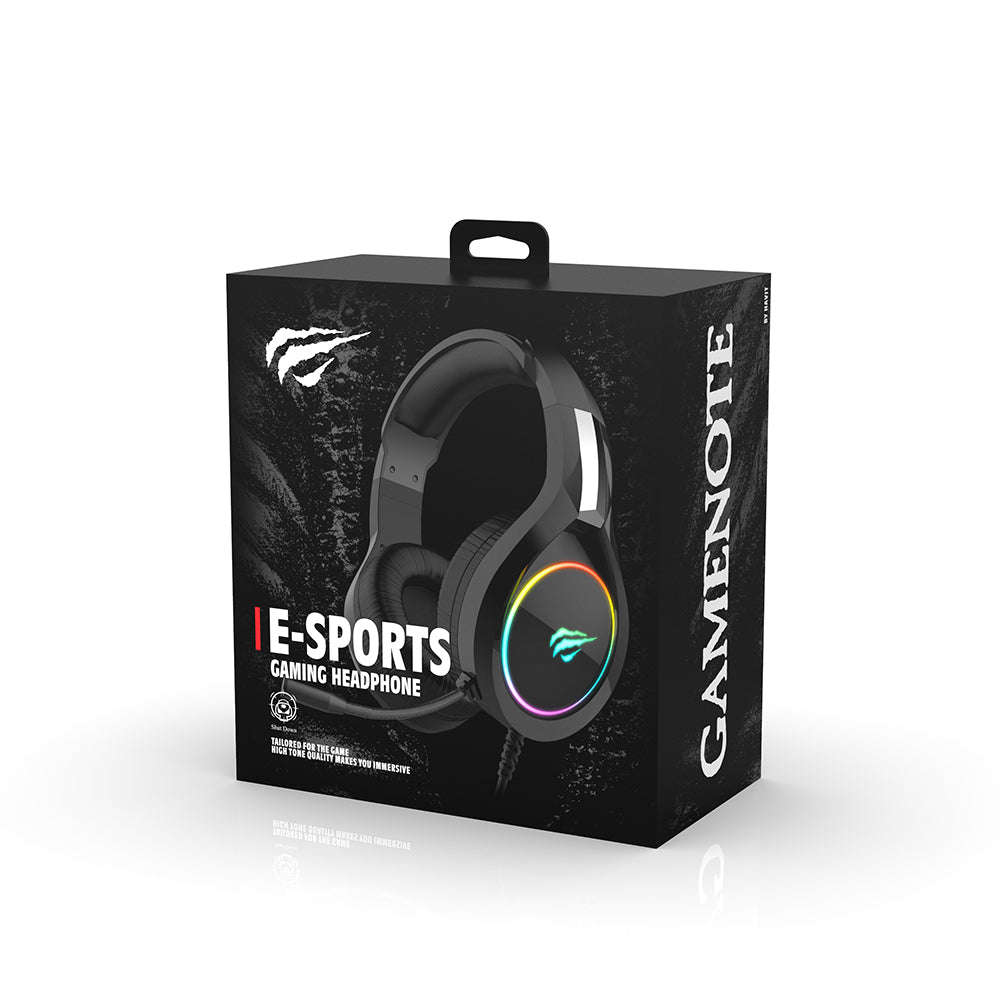 Slušalice za igranje 3.5mm HAVIT H2002D, 2m, Roze