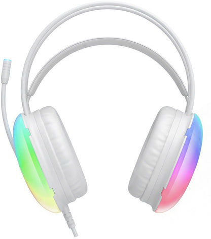 Gejmerske slušalice 3.5mm XO Design GE11, RGB, Bele