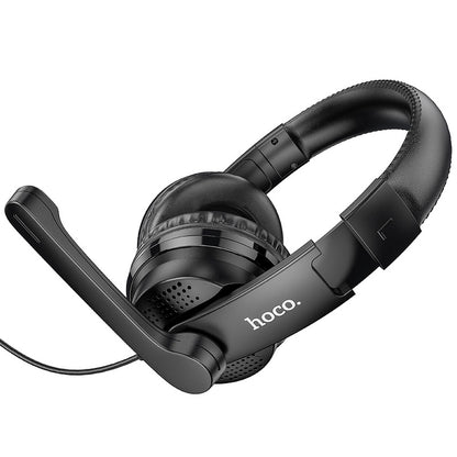 Slušalice za gejming 3.5mm HOCO W103, Crne