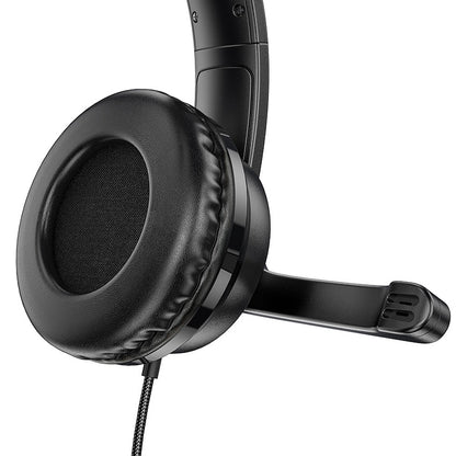 Slušalice za gejming 3.5mm HOCO W103, Crne