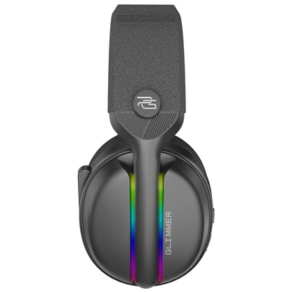 Slušalice za igranje Proove Glimmer, bežične, RGB, BT / Wi-Fi / sa kablom, crne WHGL00022001