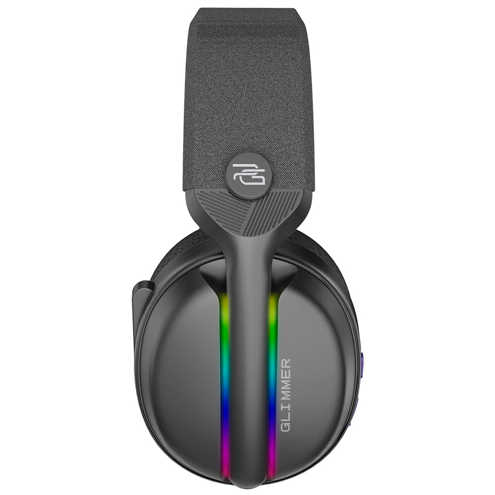 Slušalice za igranje Proove Glimmer, RGB, BT / Wi-Fi / Žičane, Crno-ljubičaste WHGL00022016