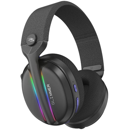 Slušalice za igranje Proove Glimmer, RGB, BT / Wi-Fi / Žičane, Crno-ljubičaste WHGL00022016