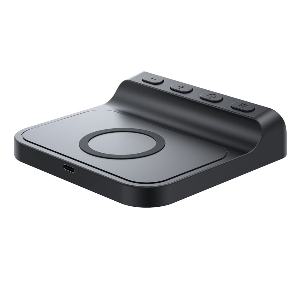 Digitalni sat HAVIT W3031 sa bežičnim punjenjem QI, Crni