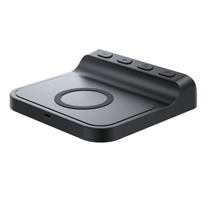 Digitalni sat HAVIT W3031 sa bežičnim punjenjem QI, Crni