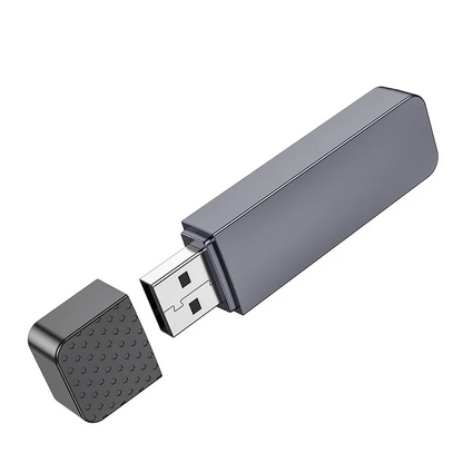 Čitač kartica USB 3.0 HOCO HB45, SD - microSD, Sivi