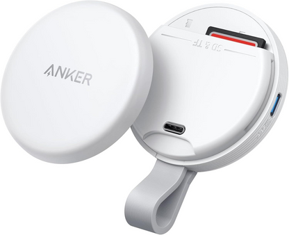 Čitač kartica USB-C Anker MagGo za Apple iPhone USB-C, SD - microSD, Beli A83D1G21