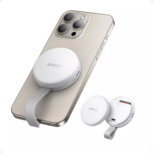 Čitač kartica USB-C Anker MagGo za Apple iPhone USB-C, SD - microSD, Beli A83D1G21