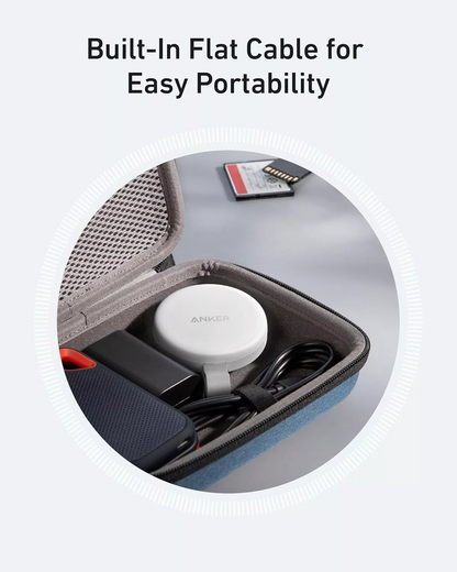 Čitač kartica USB-C Anker MagGo za Apple iPhone USB-C, SD - microSD, Beli A83D1G21
