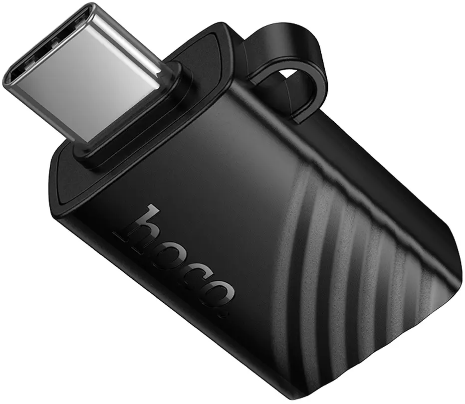 Čitač kartica USB-C HOCO HB53, microSD, Crna