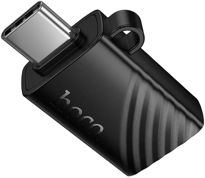 Čitač kartica USB-C HOCO HB53, microSD, Crna