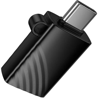 Čitač kartica USB-C HOCO HB53, microSD, Crna