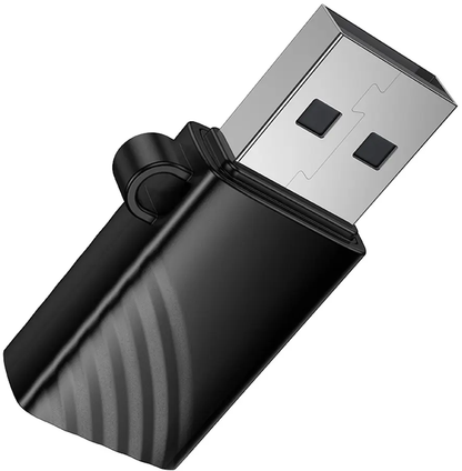 USB čitač kartica HOCO HB53, microSD, Crna