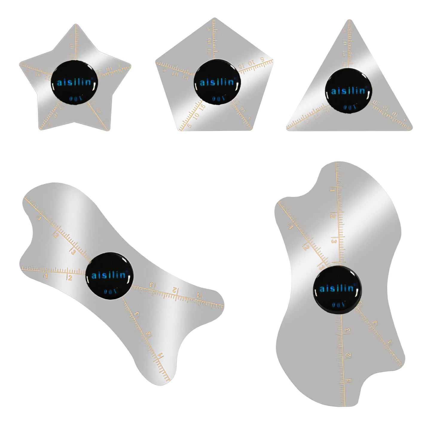 Clips Metalic OEM, 5in1