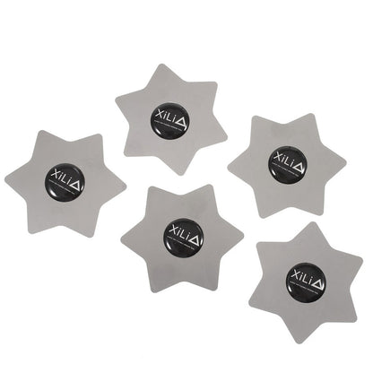 Metalne štipaljke Xili Hexagon, Set 5 komada