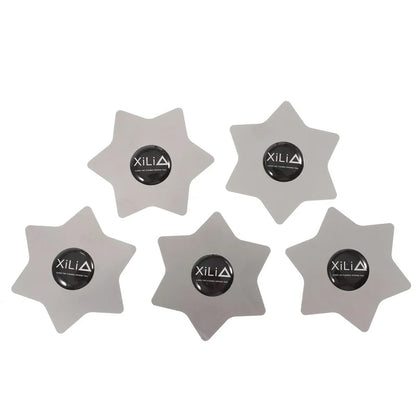 Metalne štipaljke Xili Hexagon, Set 5 komada