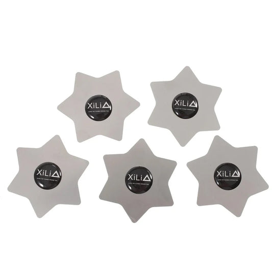 Metalne štipaljke Xili Hexagon, Set 5 komada