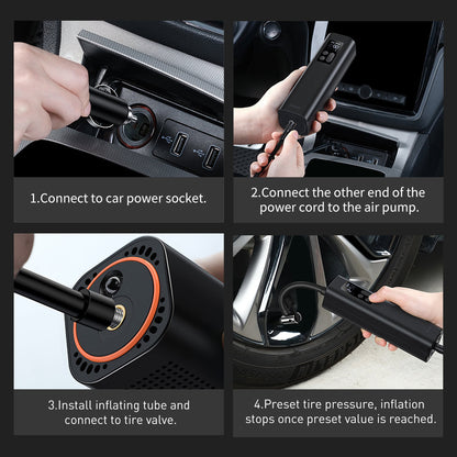 Auto kompresor Baseus Air Pump, Ponovo upakovan CRCQ000001