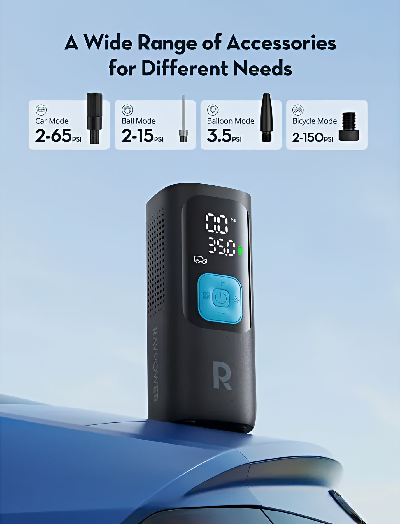 Auto kompresor RavPower RP-PB1233