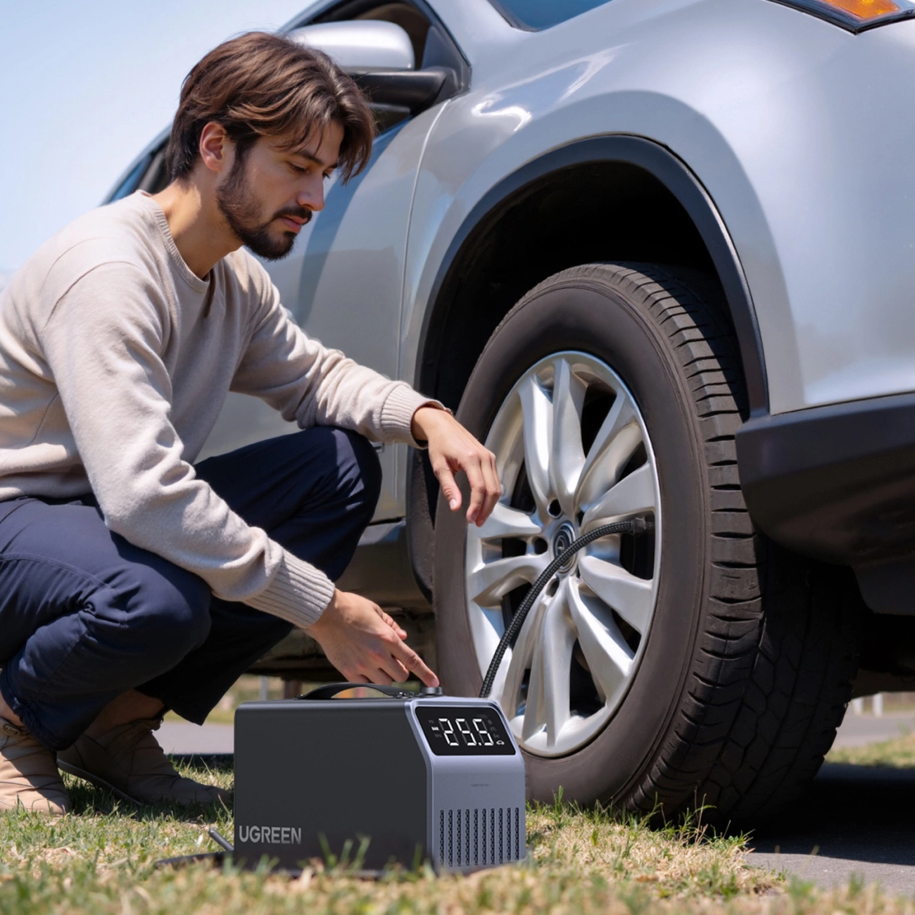 Auto kompresor UGREEN Digital Display