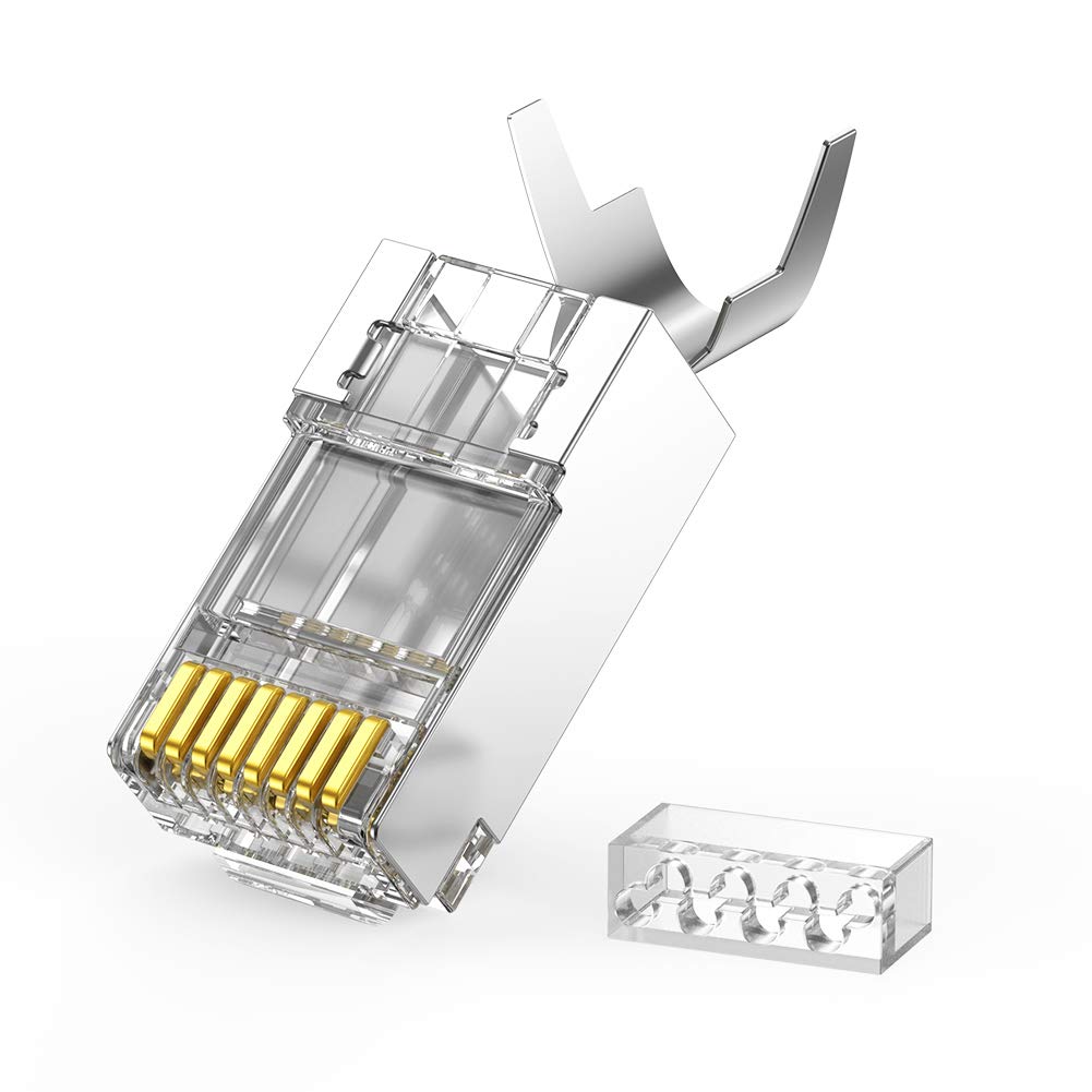 Mrežni konektor UGREEN NW123, RJ45, Cat6A/7, Set 10 komada