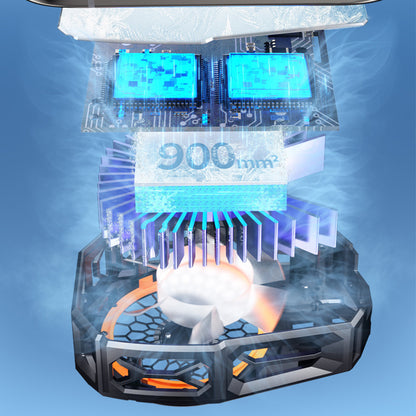 Cooler za gejming telefon Techsuit SL16, Crni