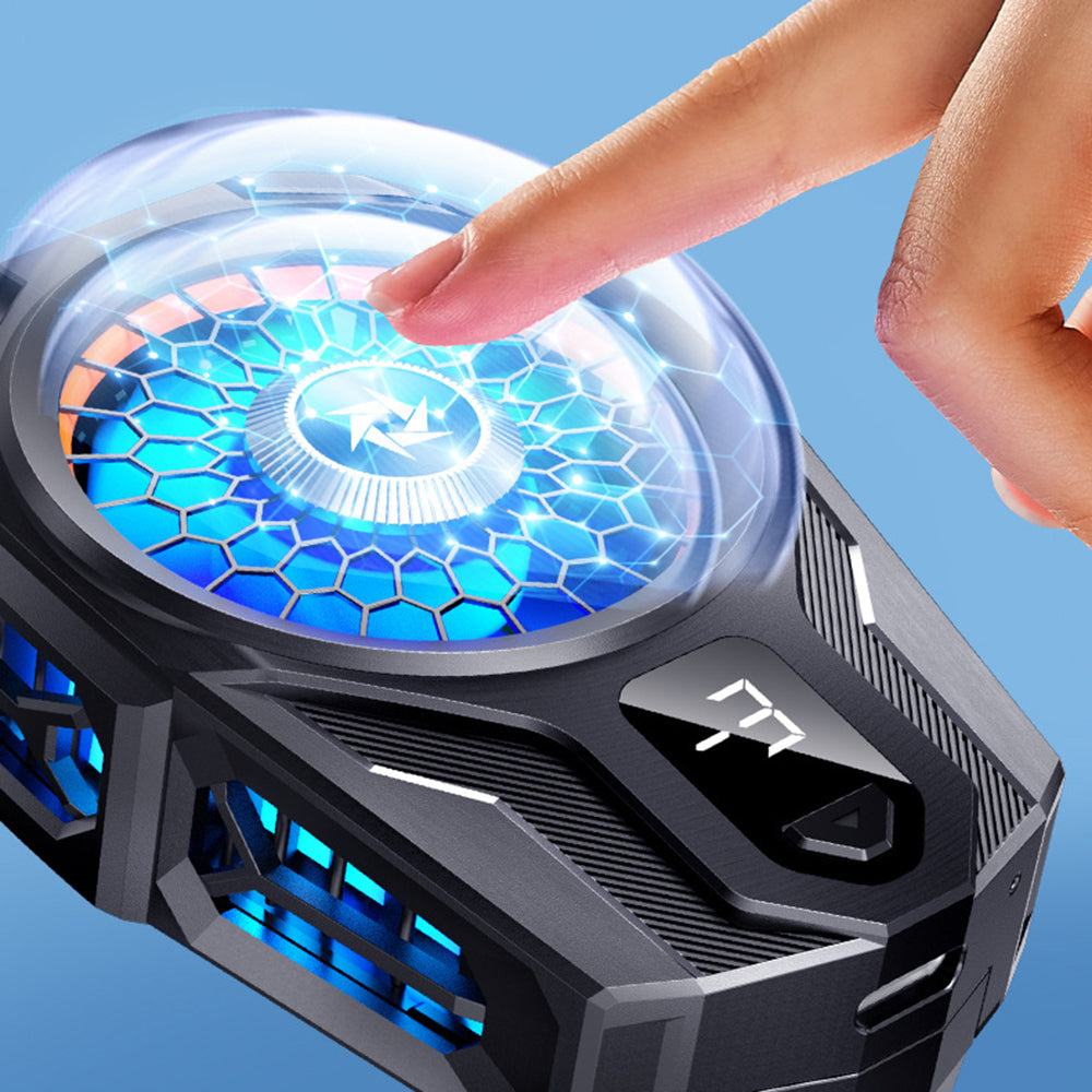 Cooler za gejming telefon Techsuit SL16, Crni
