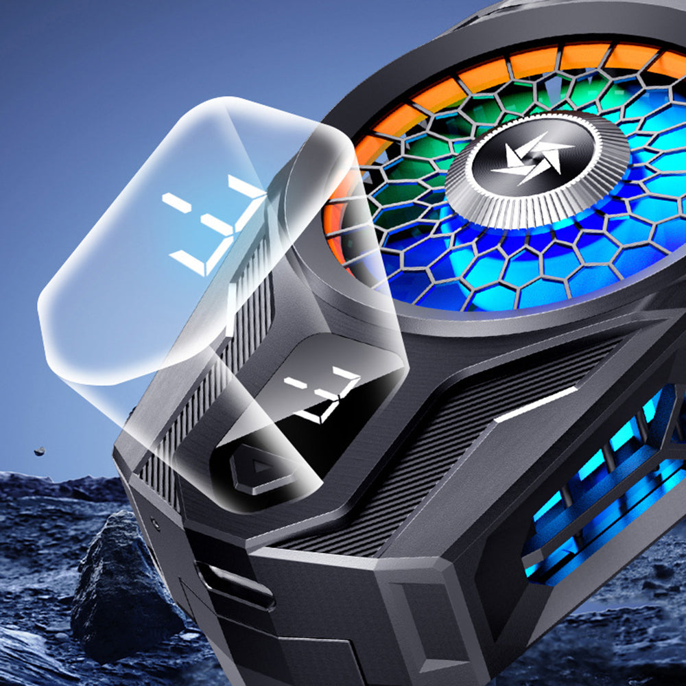 Cooler za gejming telefon Techsuit SL16, Crni