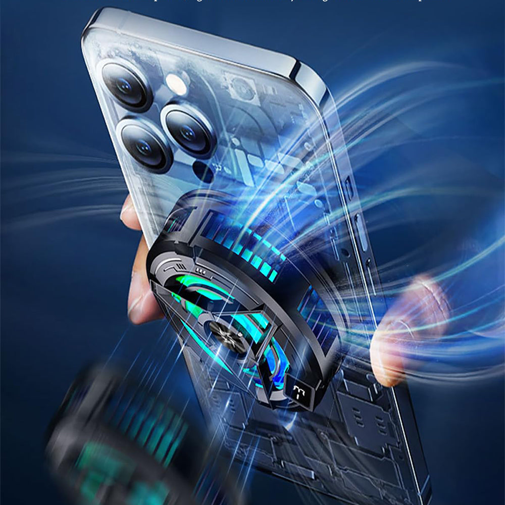 Cooler za gejming telefon Techsuit SL17, Crni