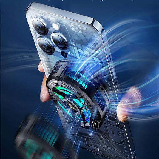 Cooler za gejming telefon Techsuit SL17, Crni