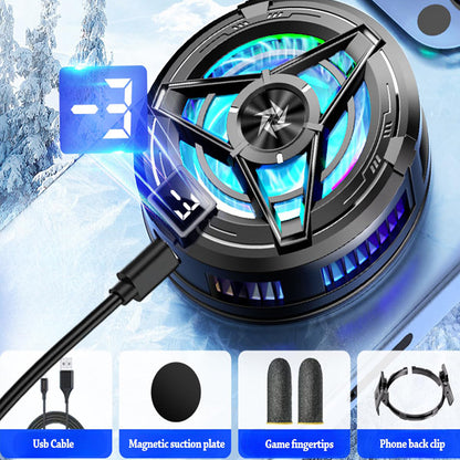 Cooler za gejming telefon Techsuit SL17, Crni