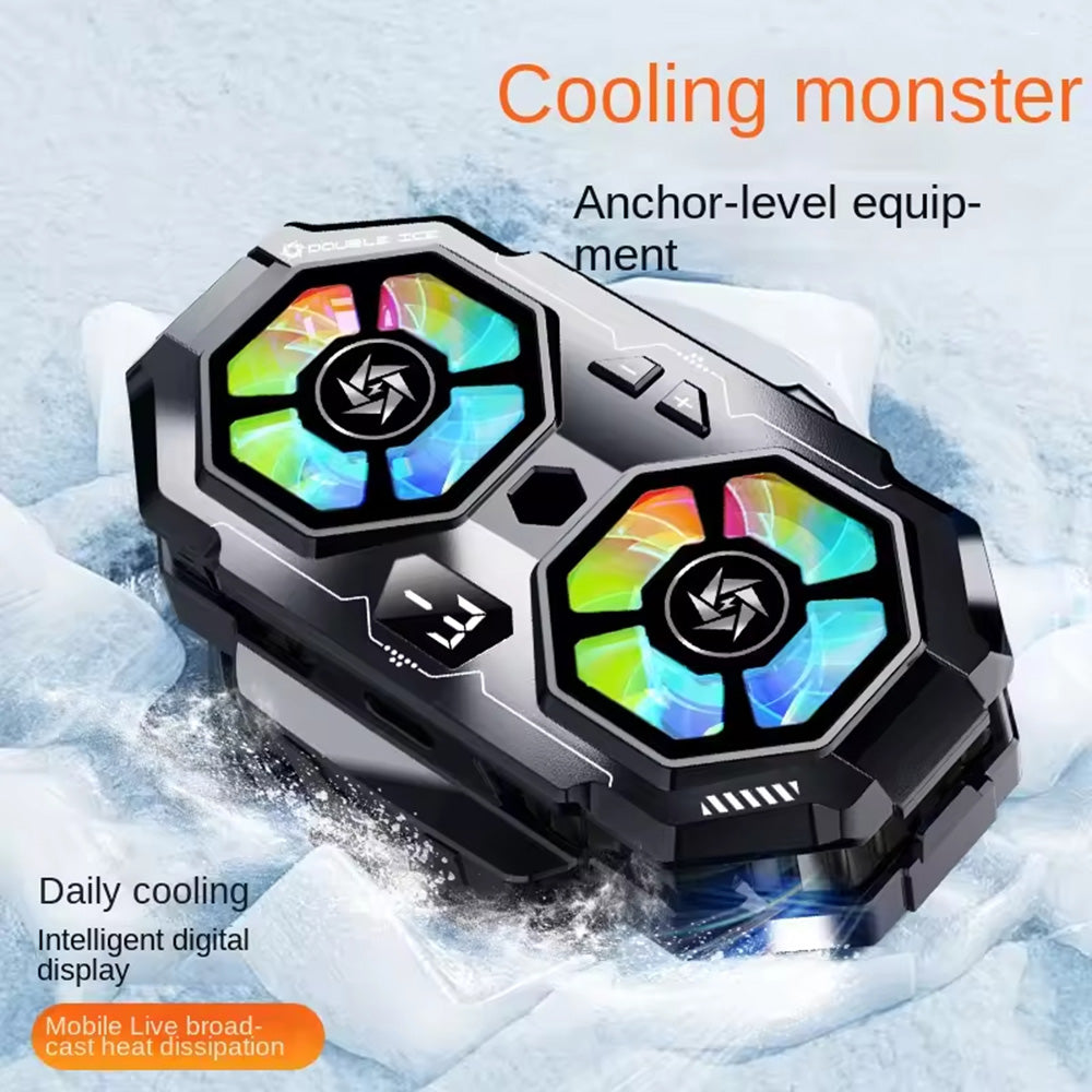 Cooler za gejming telefon Techsuit SL22, Crni