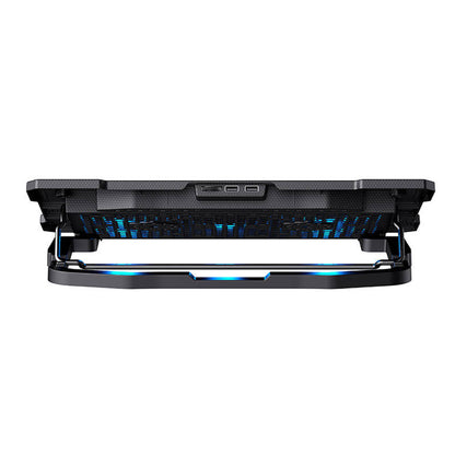 Cooler HAVIT F2076, za laptop max. 17 inča, Crni, Ponovo zapečaćen
