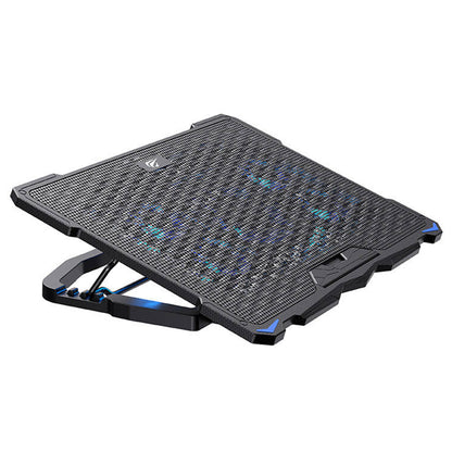 Cooler HAVIT F2076, za laptop max. 17 inča, Crni, Ponovo zapečaćen