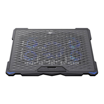 Cooler HAVIT F2076, za laptop max. 17 inča, Crni, Ponovo zapečaćen