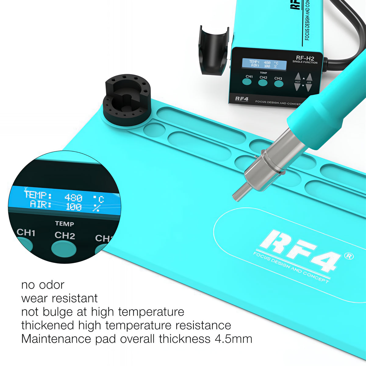 Servisni podmetač RF4 RF-PO16, 80cm x 30cm