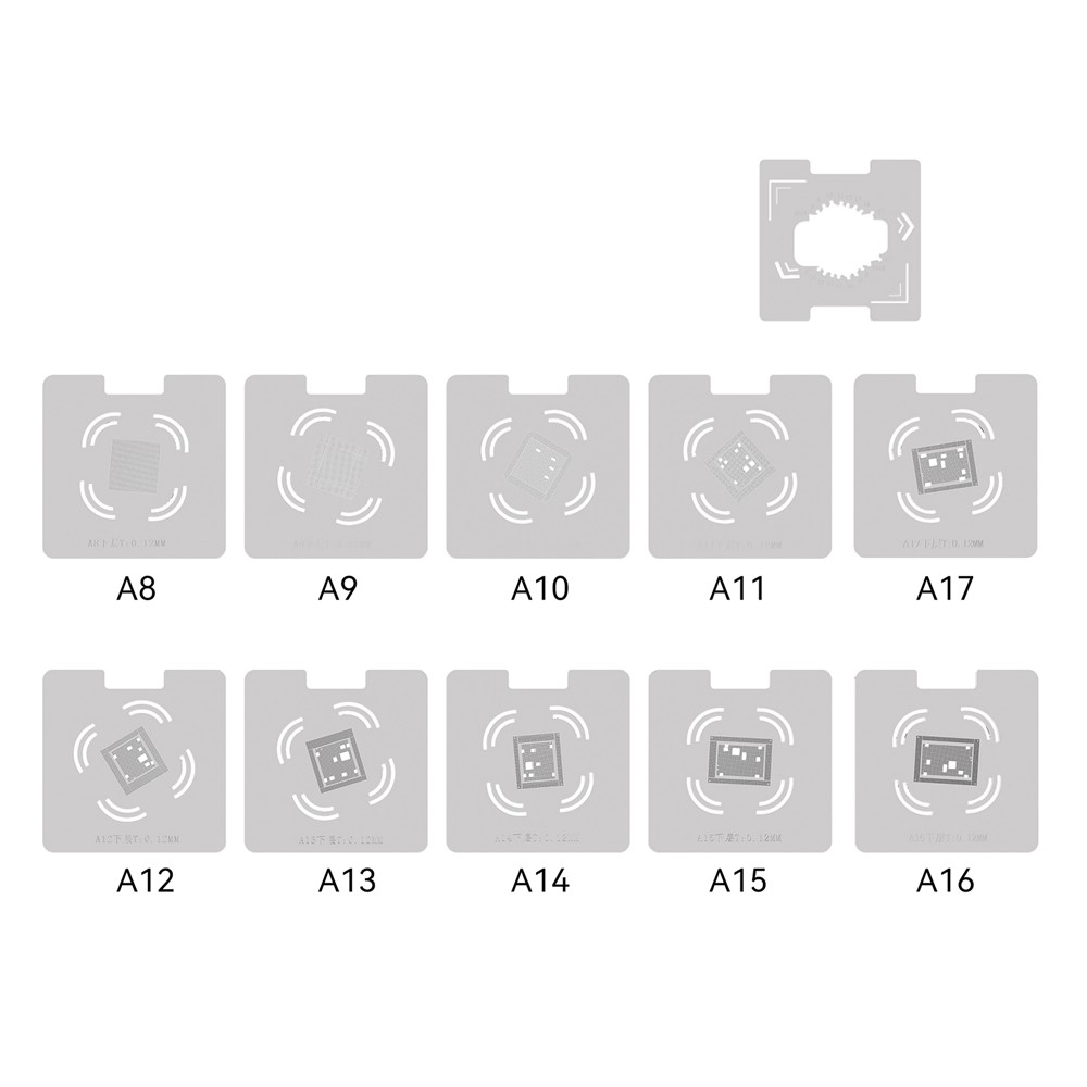 Servisni podmetač RF4 RF-PO32 sa BGA sajtom (Model A8 - A17), 50cm x 20cm