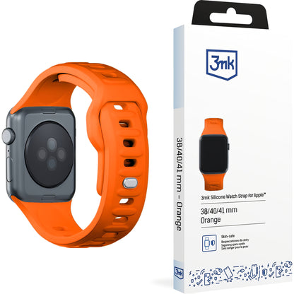Remen 3MK Silikon za Apple Watch 41mm / 40mm / 38mm serije, Narančasti